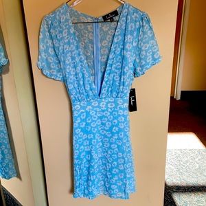 Blue Floral Sundress